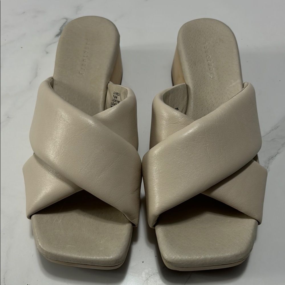 Sanctuary Women's Cream Sandals